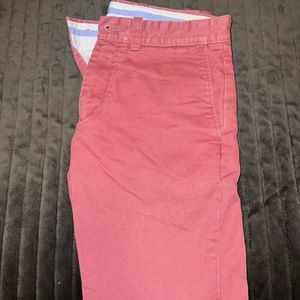 J.Crew Flex 484 Chinos. Red. Size 29 x 32.